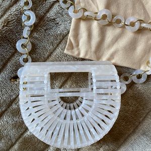 Cult Gaia - Ark Nano Bag in White